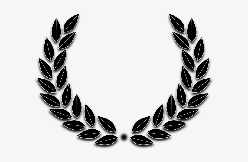 Leaves Clip Art At Clker - Laurel Wreath, transparent png download