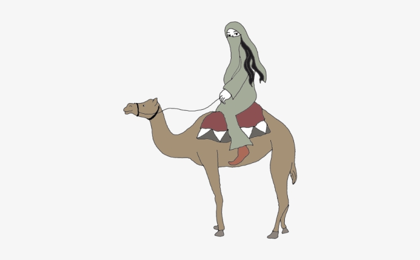 Camel - Naked Girl And Camel Hump, transparent png download