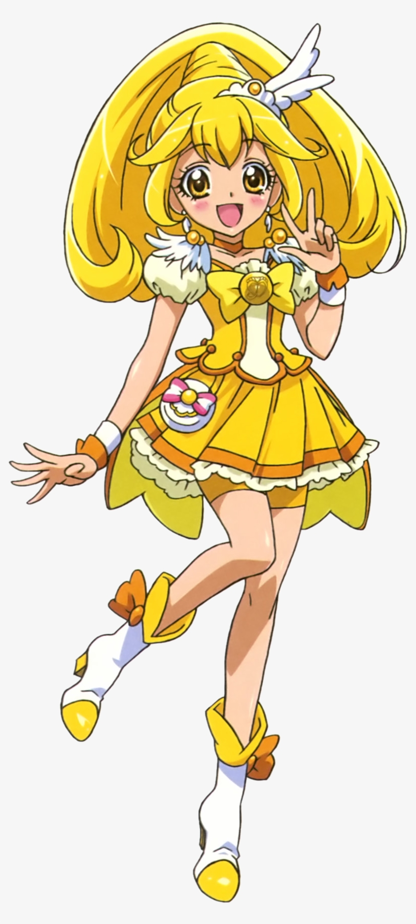 Cure Peace Pose3, transparent png download