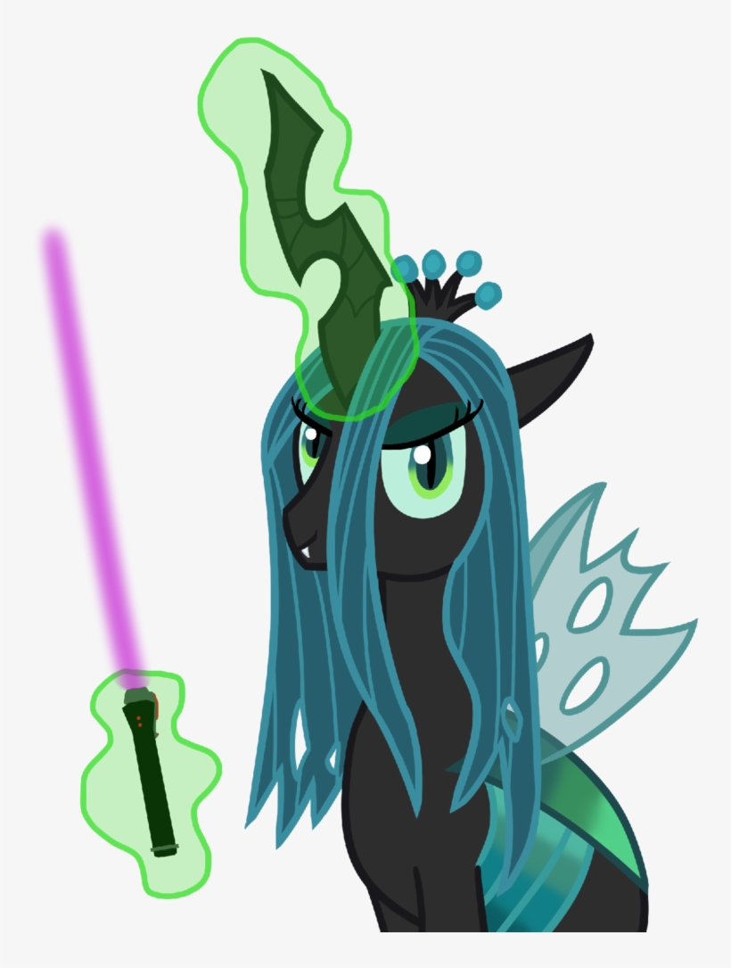 Ericac78, Lightsaber, Queen Chrysalis, Safe, Star Wars - Cartoon, transparent png download