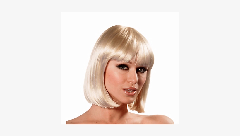Sunny Blond Bob Wig, $29 - Deluxe Sunny Blonde Charm Wig Adult, transparent png download