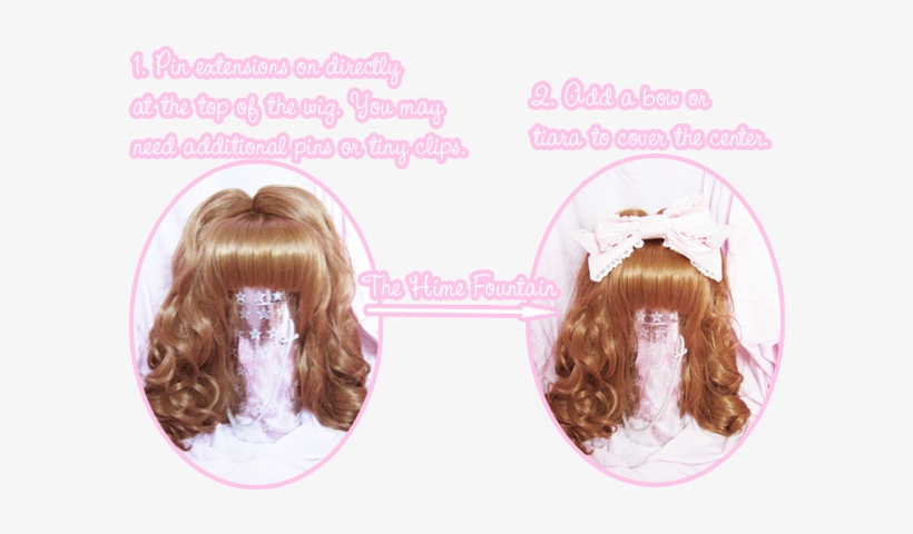 At The San Francisco Angelic Pretty Opening And Thought - Lace Wig, transparent png download