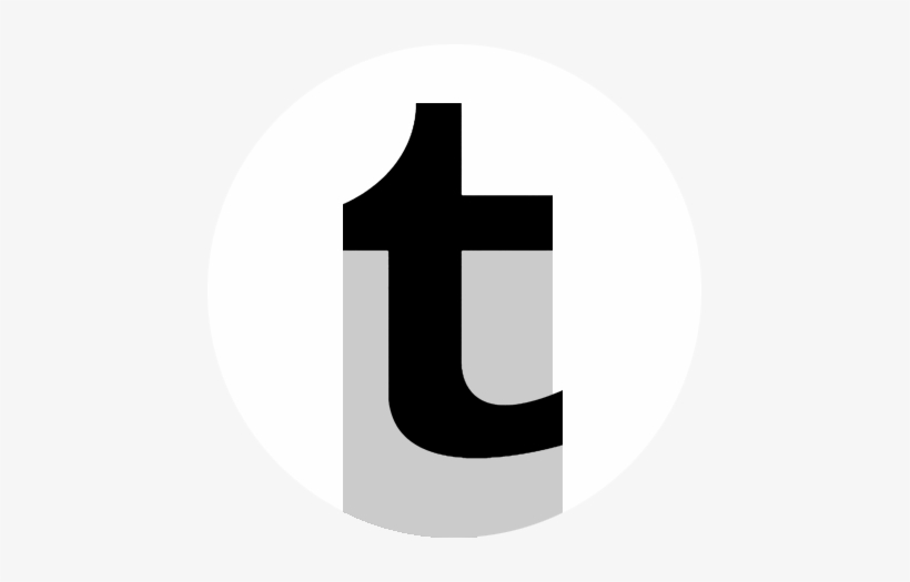 Tumblr White Circle - Cross, transparent png download