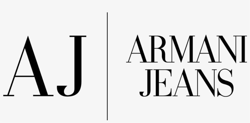 Armani Jeans Logo, Logotype, Wordmark, Textmark - Calligraphy, transparent png download