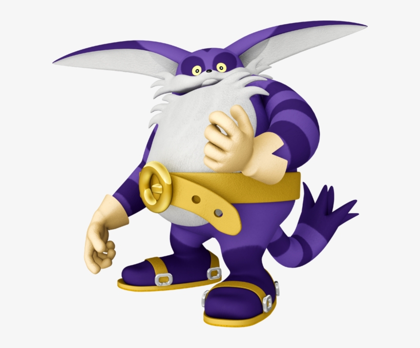 Big The Cat - Sonic & Sega All Stars, transparent png download