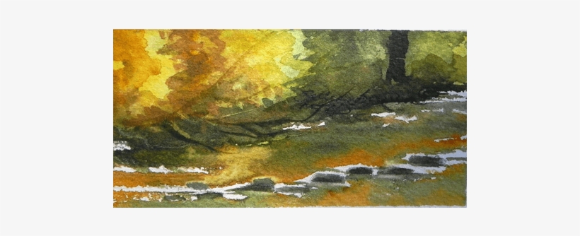 Stepping Stones - Painting, transparent png download