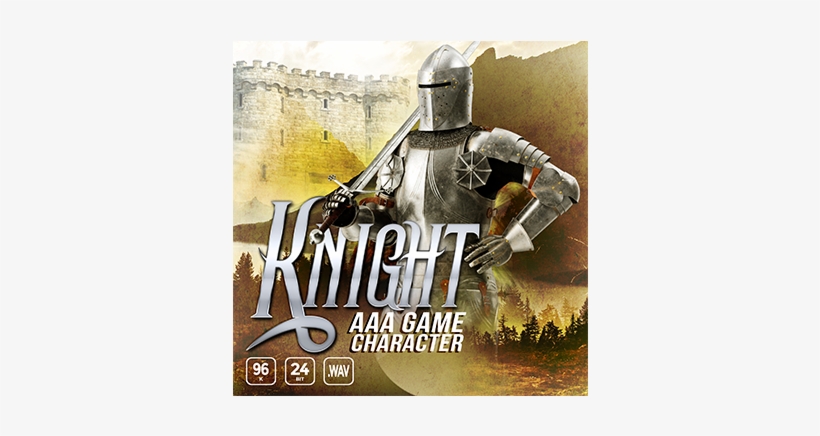 Aaa Game Character Knight Voice Sound Effects Library - Poster, transparent png download