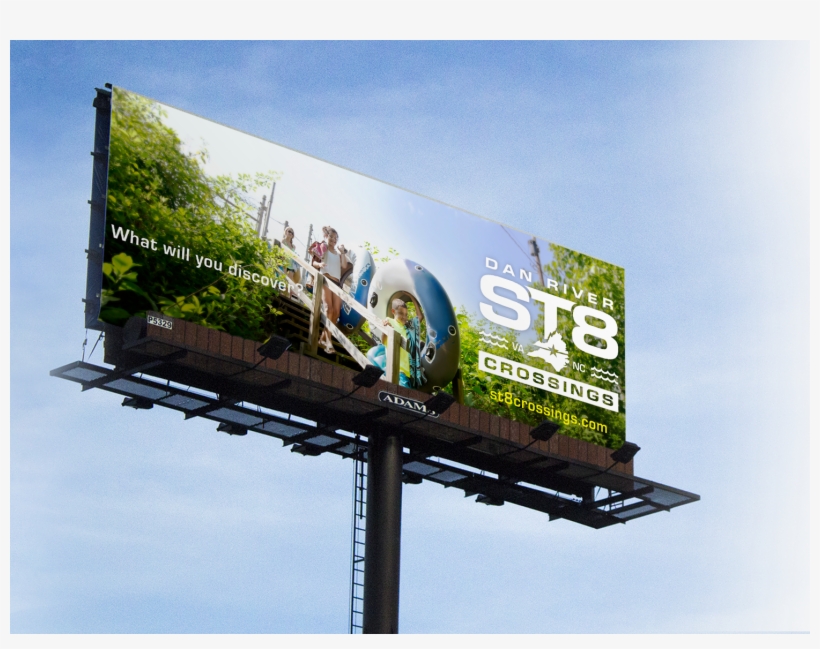 Dan River Billboard - Advertising, transparent png download