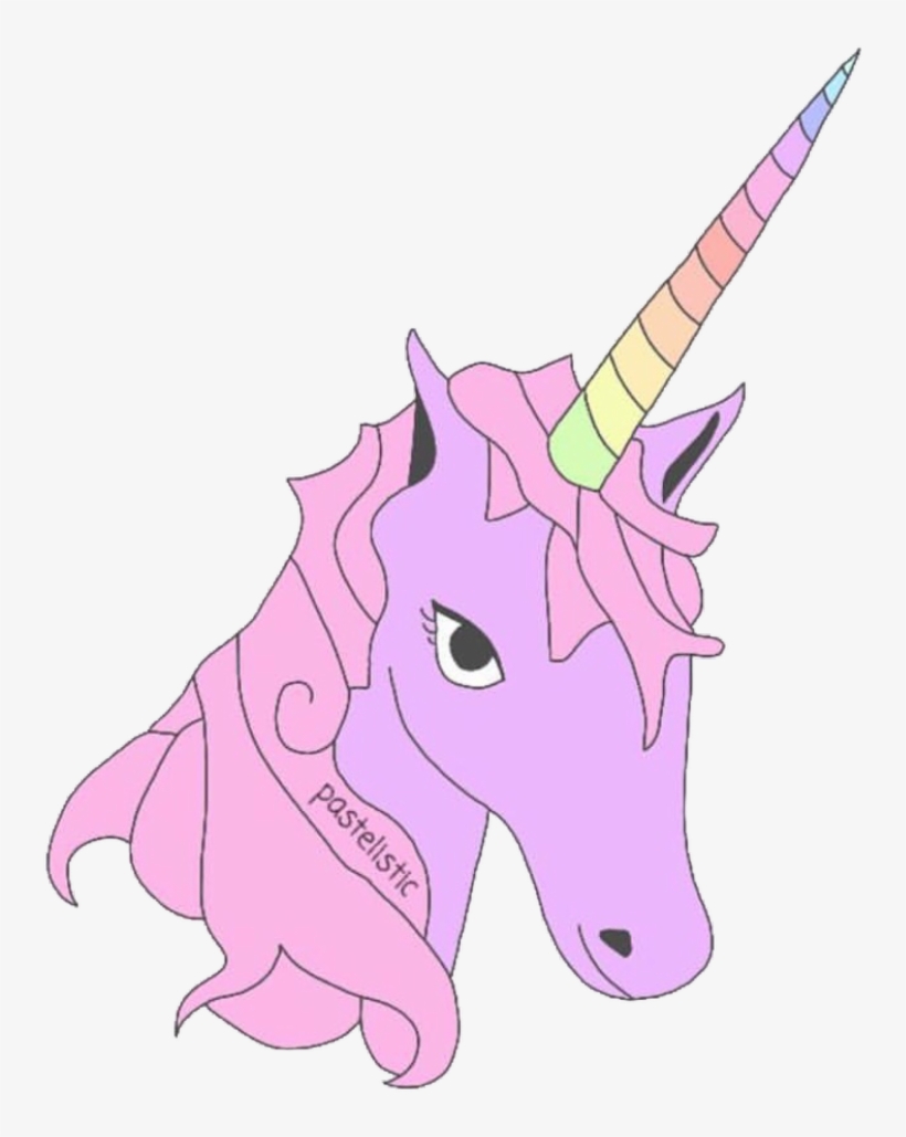 Winged Unicorn Clip Art - Overlays Transparent Tumblr Png Unicorn, transparent png download