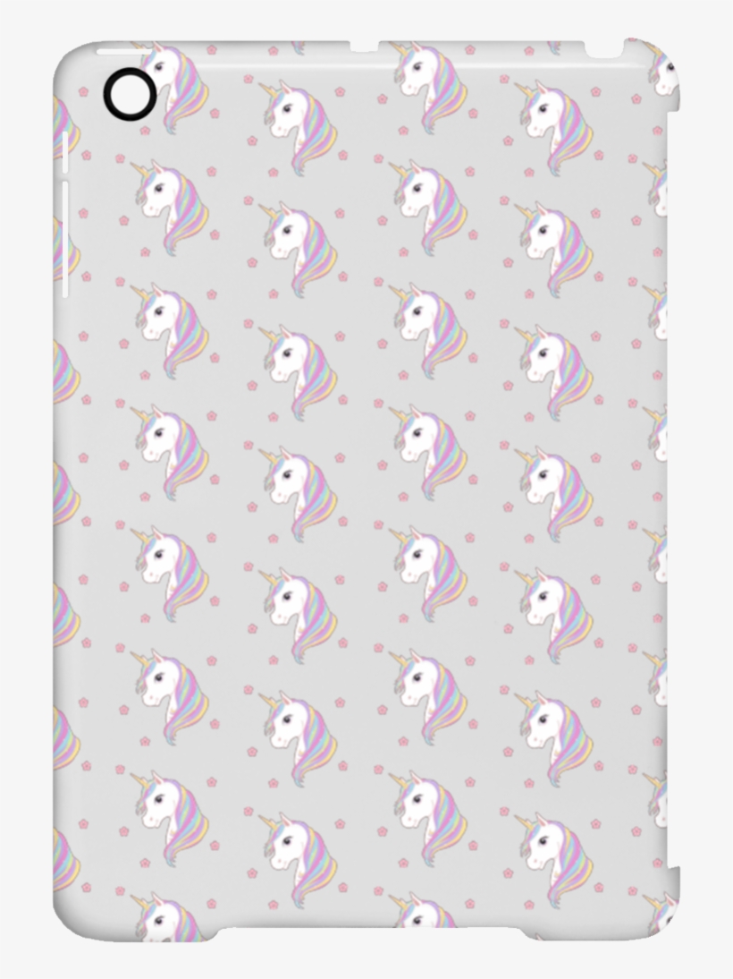 Unicorn Head Tablet Covers - Cartoon, transparent png download