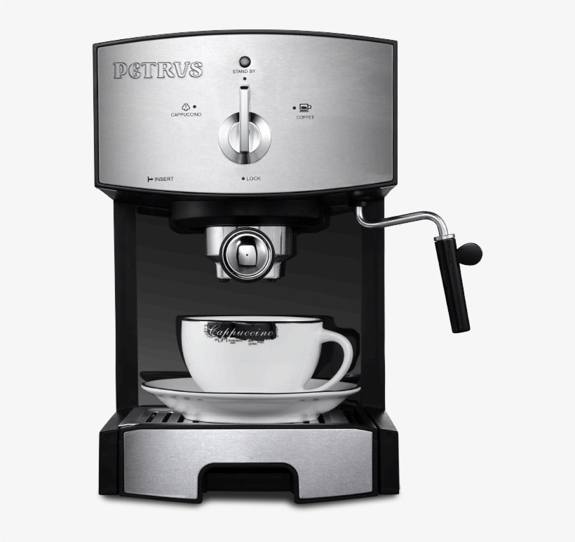 Petrus Parker Pe3360 Coffee Machine Home Commercial - Espresso, transparent png download