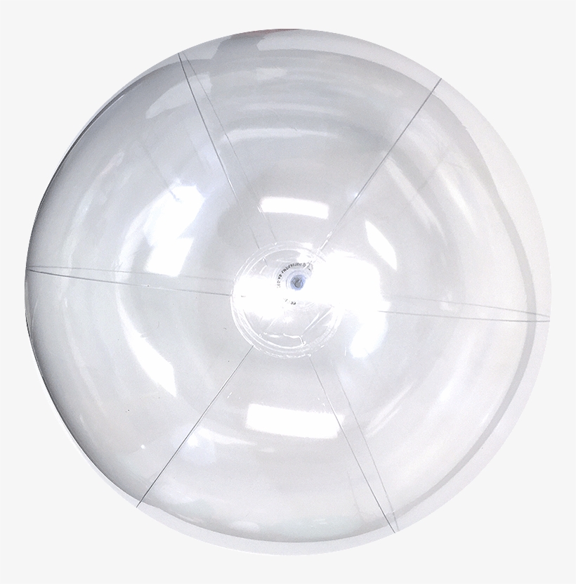 Get Beach Balls Customized - Clear Beach Balls, transparent png download
