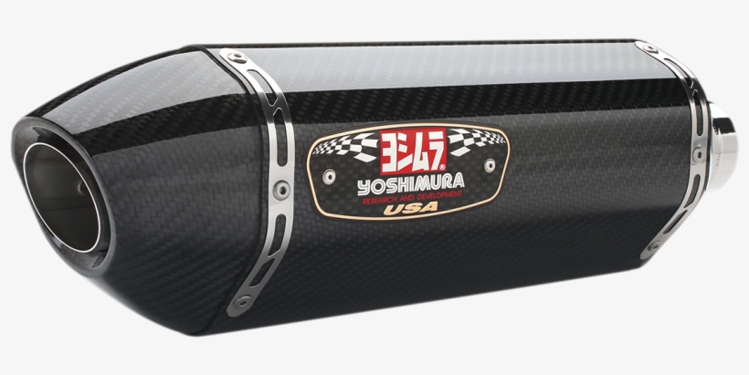 Exhaust R77 Ss/cf Fz07 - Yoshimura R77 Carbon Fibre Exhaust System For Yamaha, transparent png download