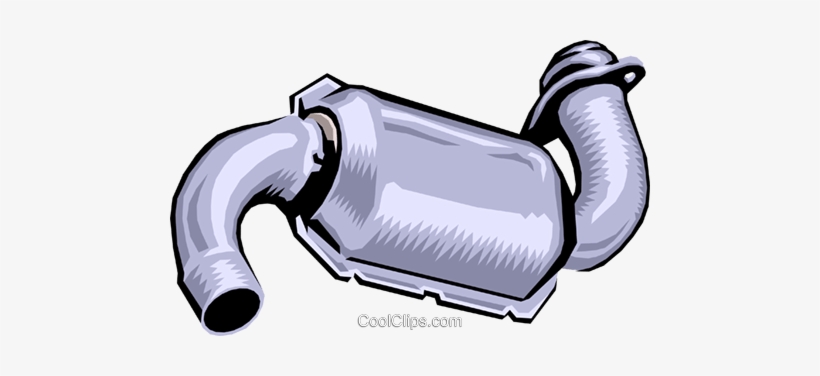 Muffler Royalty Free Vector Clip Art Illustration - Clip Art, transparent png download