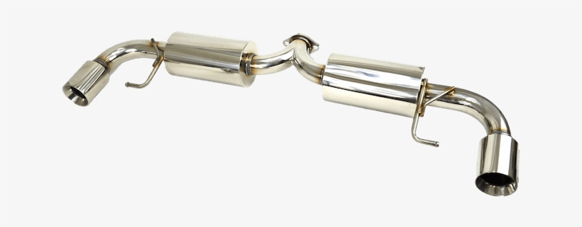Corksport Dual Resonator Axleback Exhaust - Exhaust System, transparent png download