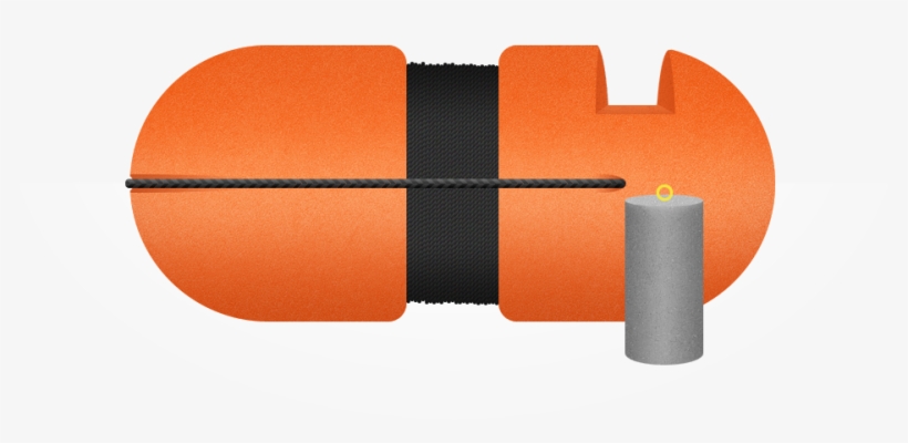 Jugit Marker Buoy - Wire, transparent png download