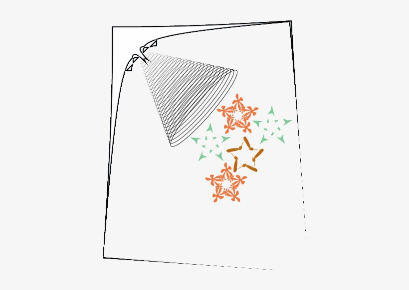 How To Set Use Abstract Lamp And Snowflakes Icon Png, transparent png download