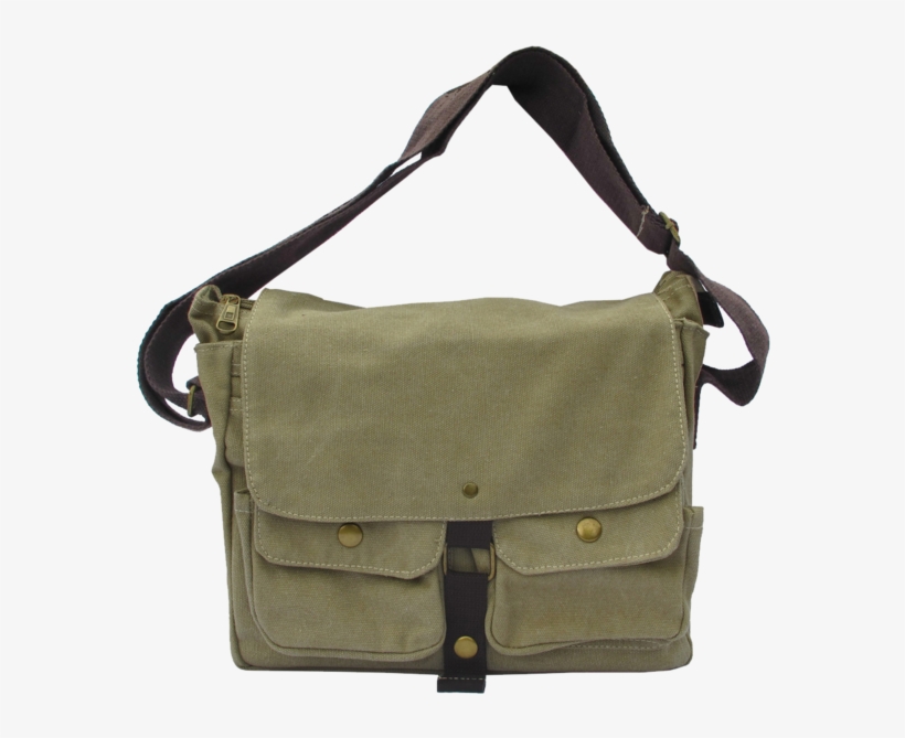 Classic Canvas Shoulder Cross Body Messenger Bag - Courier, transparent png download