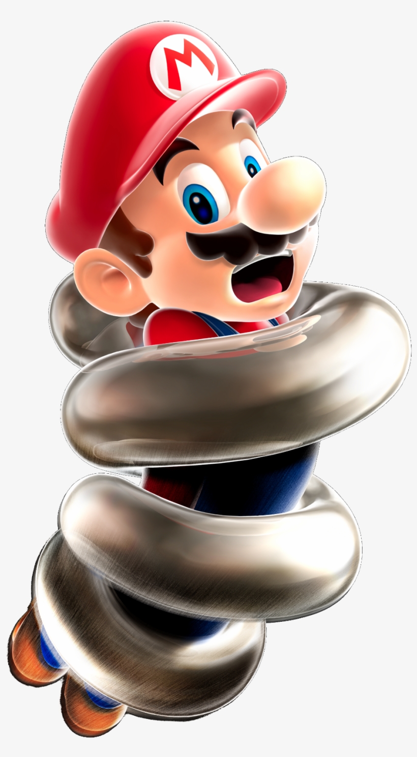 Spring Mario Super Mario World, Super Mario Bros, Stuffed - Super Mario Galaxy, transparent png download