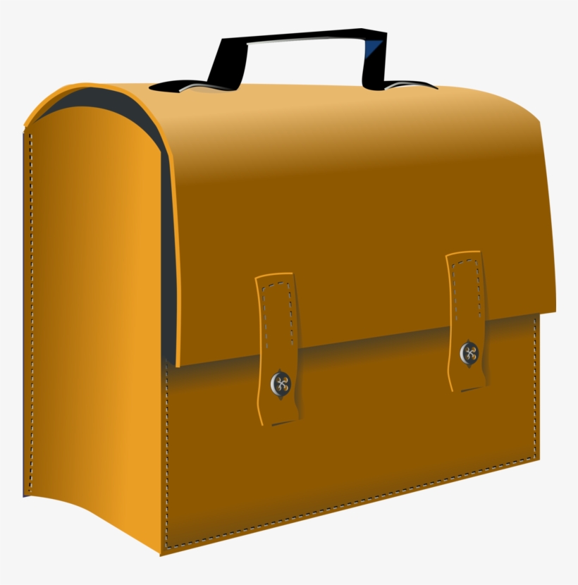 Clip Library Checked Baggage Travel Hand Free Commercial - Business Bag Clipart, transparent png download