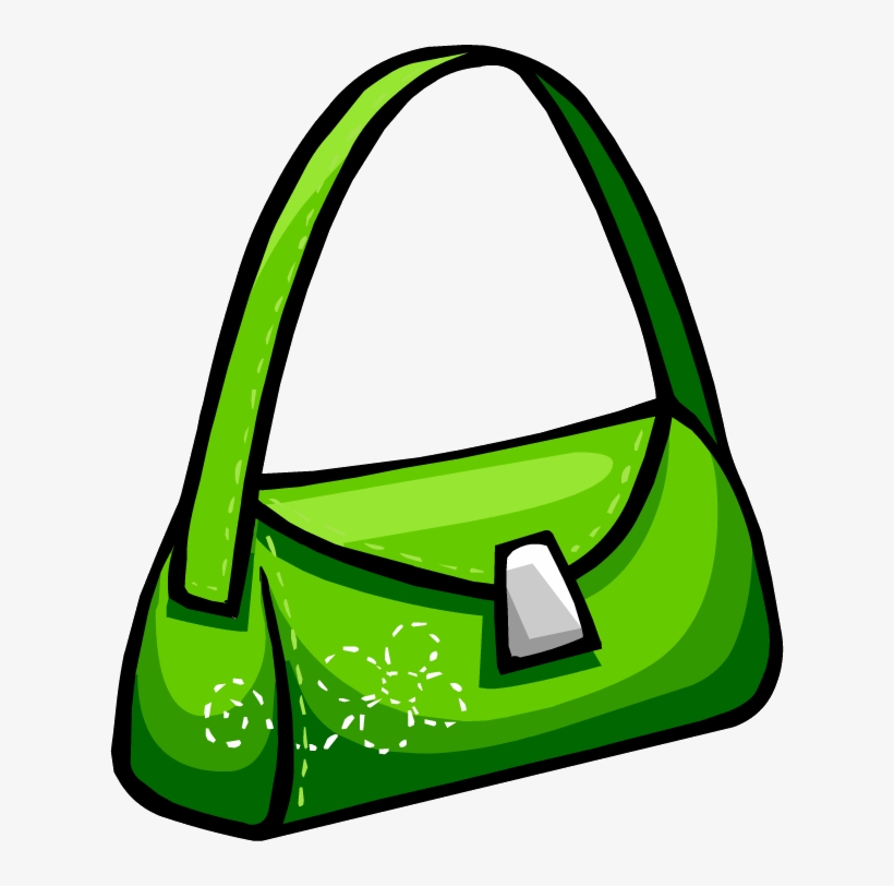 Kiwi Purse - Club Penguin Purse, transparent png download