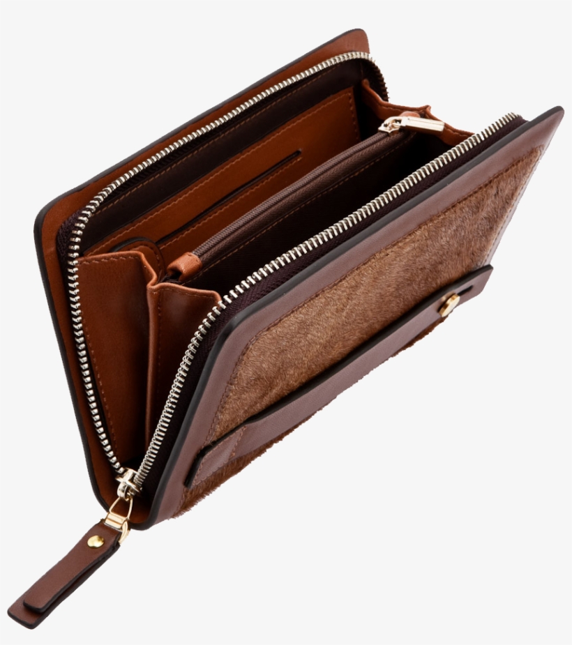 Leather Wallet Png Image - Open Wallet Png, transparent png download