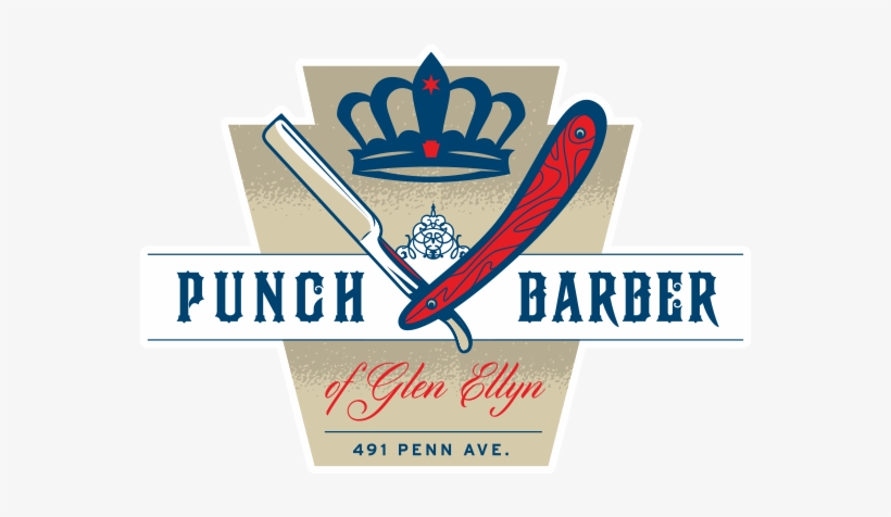 Punch Barber Shop Main - Barbershop Us Name, transparent png download