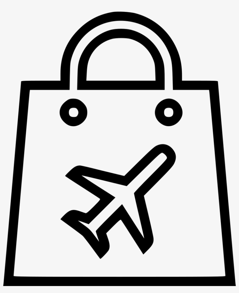 Duty Free Bag Purse Comments - Icon, transparent png download