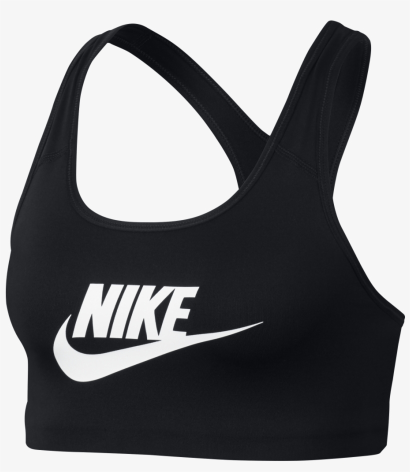 Health Nike Swoosh Futura Sports Bra - Nike 899370 010, transparent png download