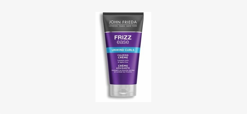Front - John Frieda Frizz Ease Unwind Curls Calming Creme (145ml), transparent png download