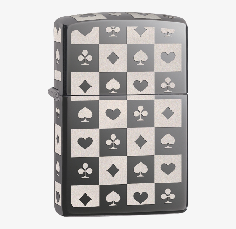 #29082 Card Suits - Zippo Playing Card Lighter, transparent png download