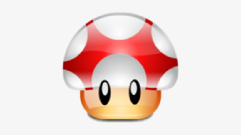 Mario Mushroom Psd - Super Mario Icons, transparent png download