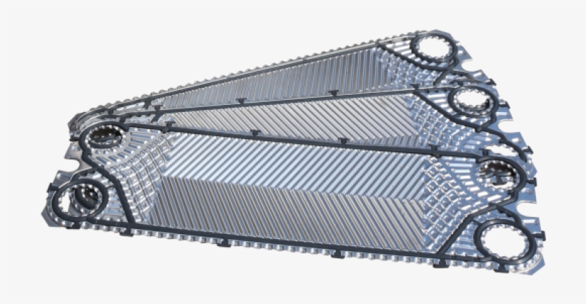 Metal Plates With Certain Corrugated Switches - Heat Exchanger, transparent png download