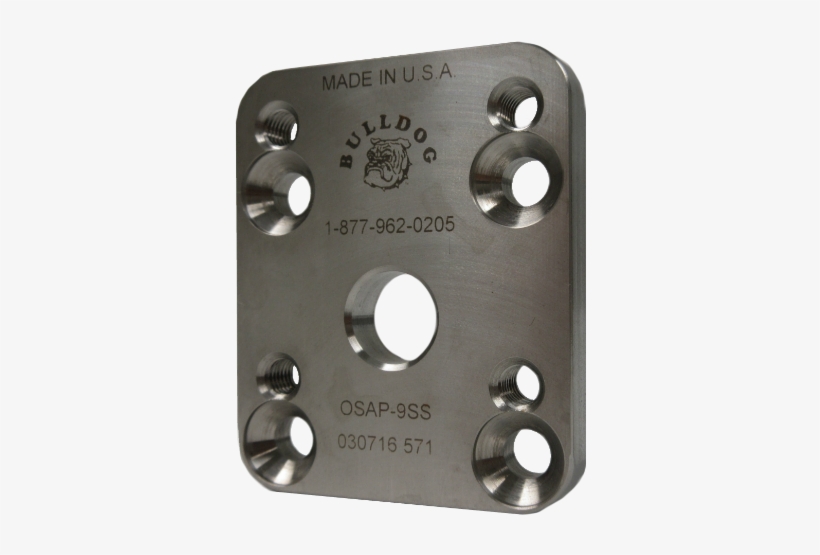 9 Mm Offset Plate, Stainless Steel - Bulldog Tools, transparent png download