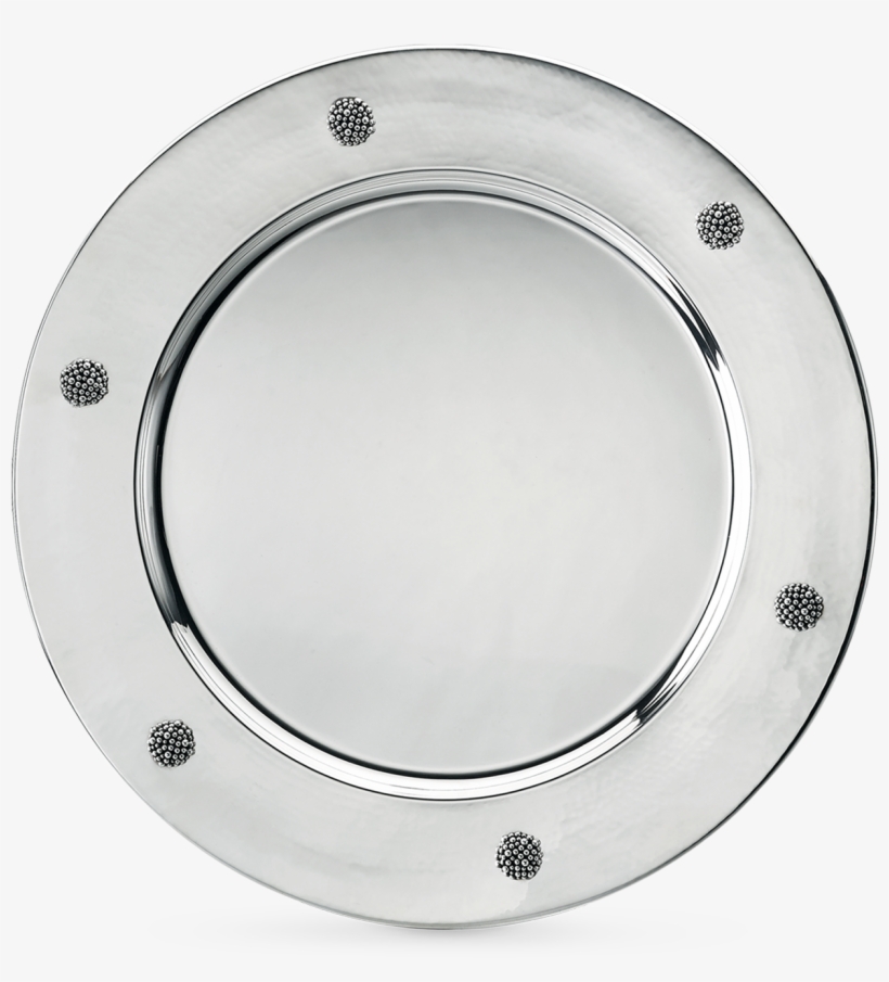 Buccellati - Dishes - Caviar Plate - Silver - Piatti, transparent png download