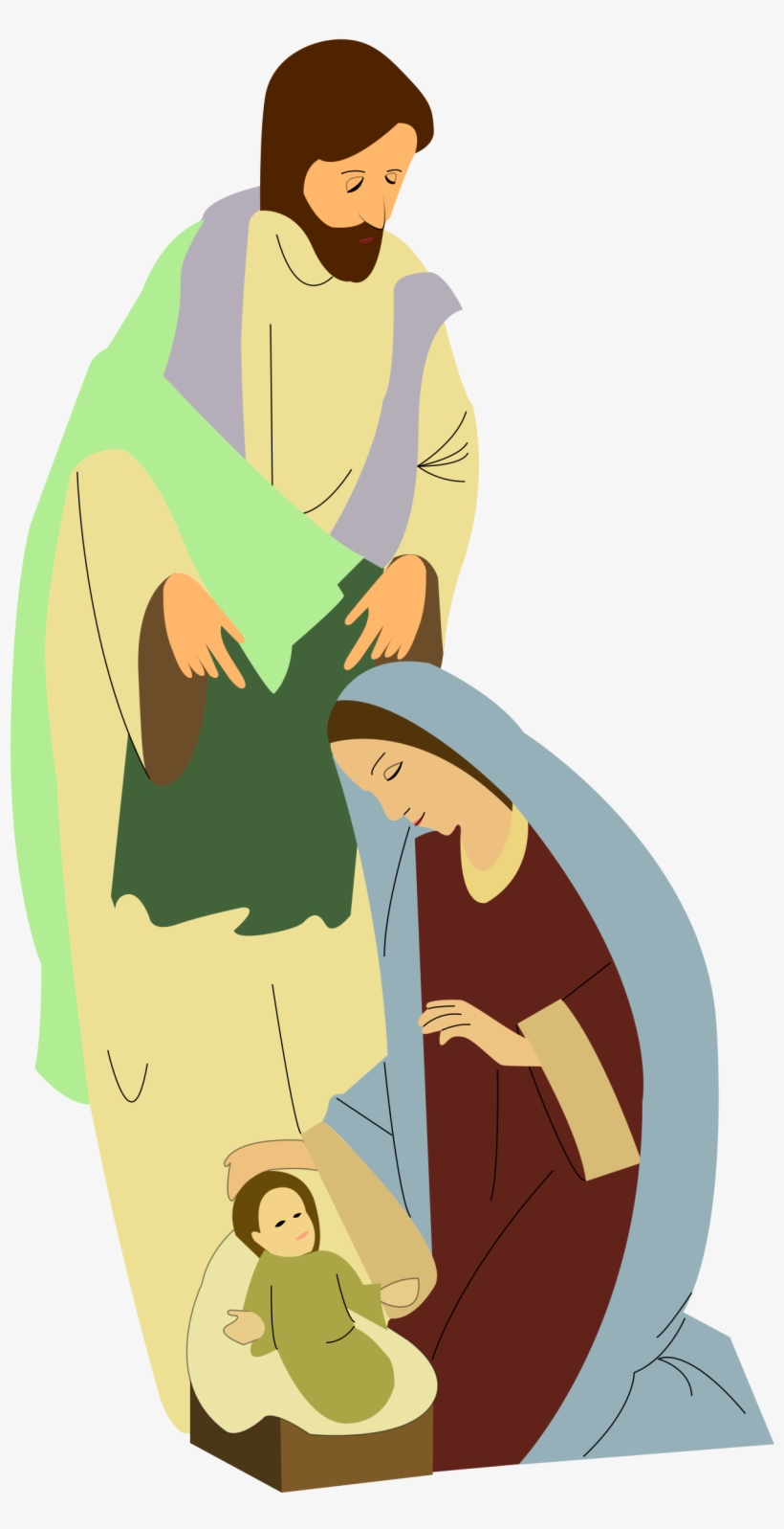 Nativity Scene Clip Art, transparent png download