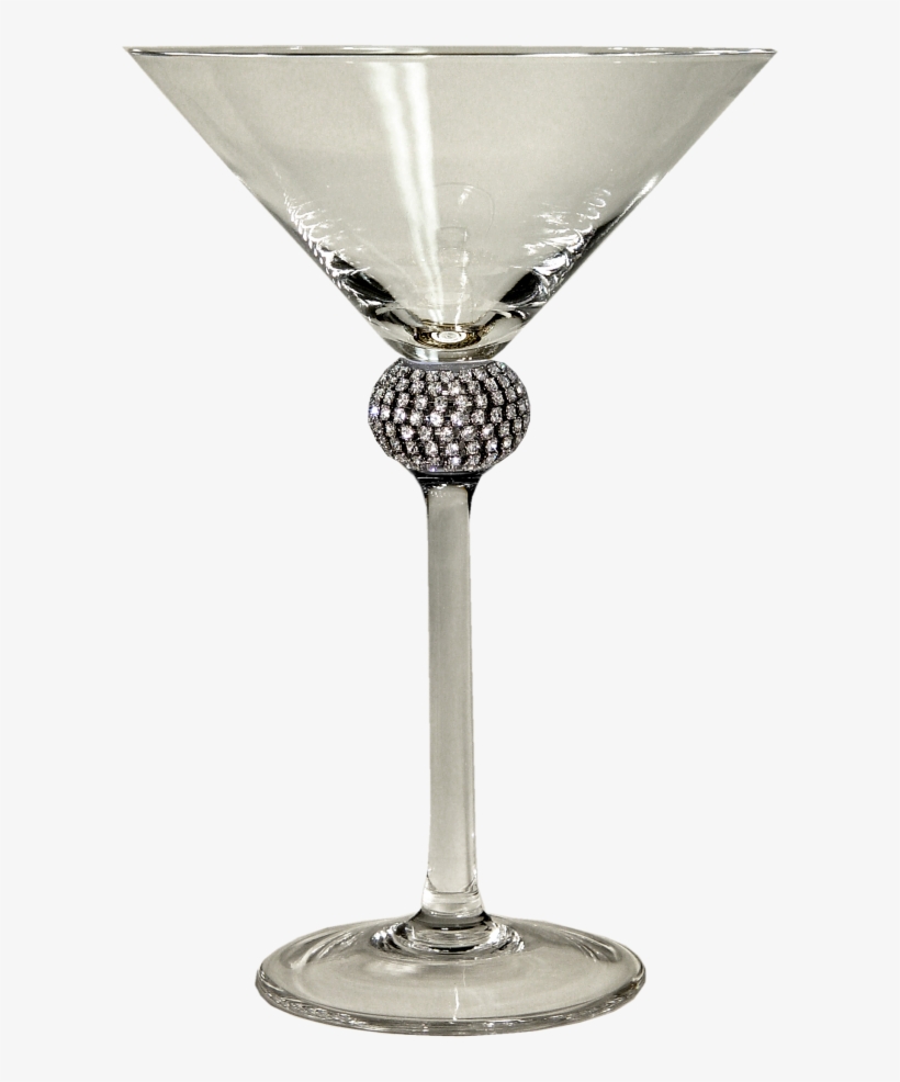 Princess Martini Glass - Alan Lee Collection Swarovski Jeweled Gold Martini, transparent png download