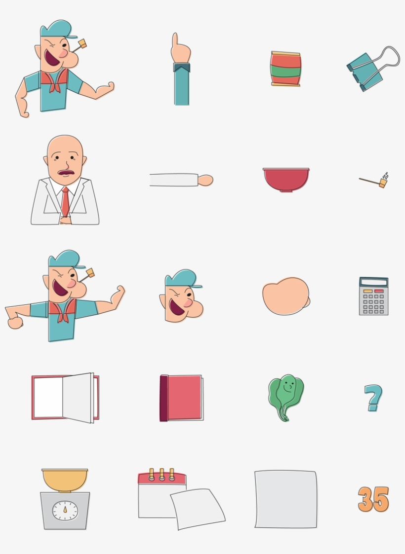 Why Does Popeye Loves Spinach, transparent png download