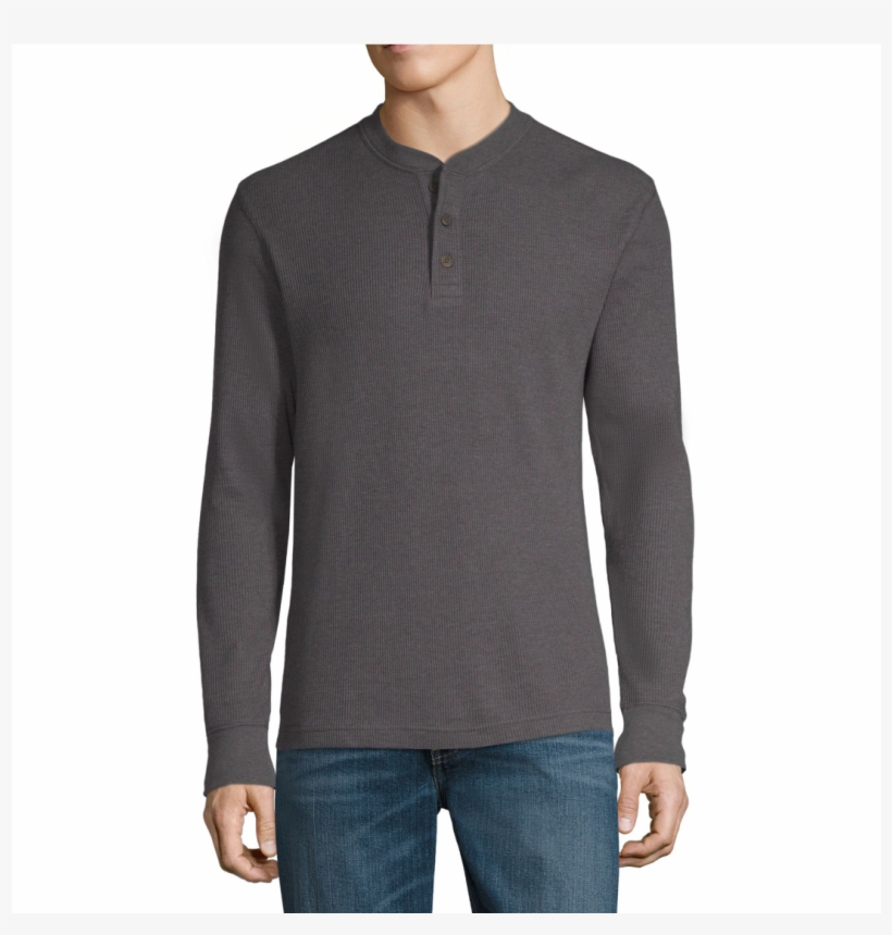 John's Bay Henley Thermal Top, Only $9 At Jcpenney - Sweater Michael Kors Men, transparent png download