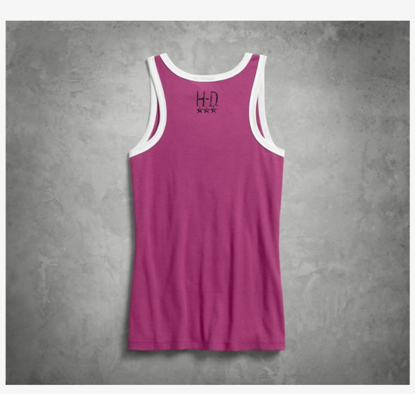 Harley Davidson Women's Checkered Flag Eagle Tank - Active Tank, transparent png download