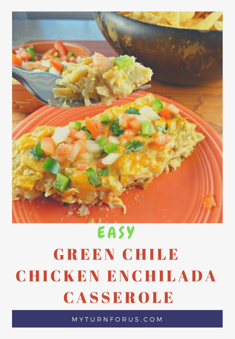 Green Enchilada Casserole Is Our Best Mexican Chicken - Side Dish, transparent png download