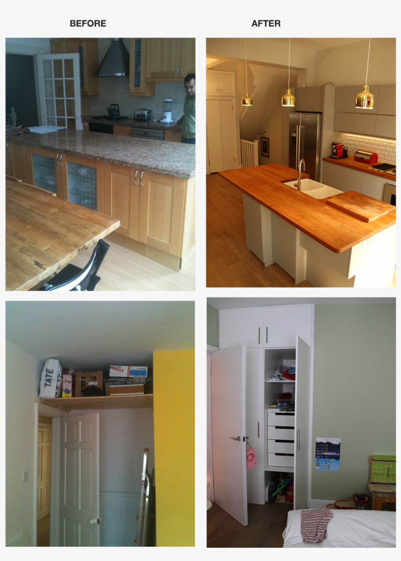 We Added A Removable Cutting Board On The Island Counter, - Kitchen, transparent png download