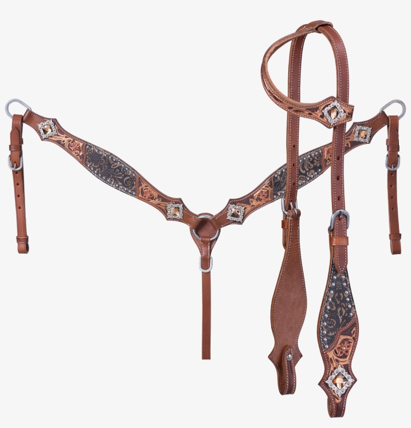 Jameson Tack Set Single Ear Brown - Collar, transparent png download