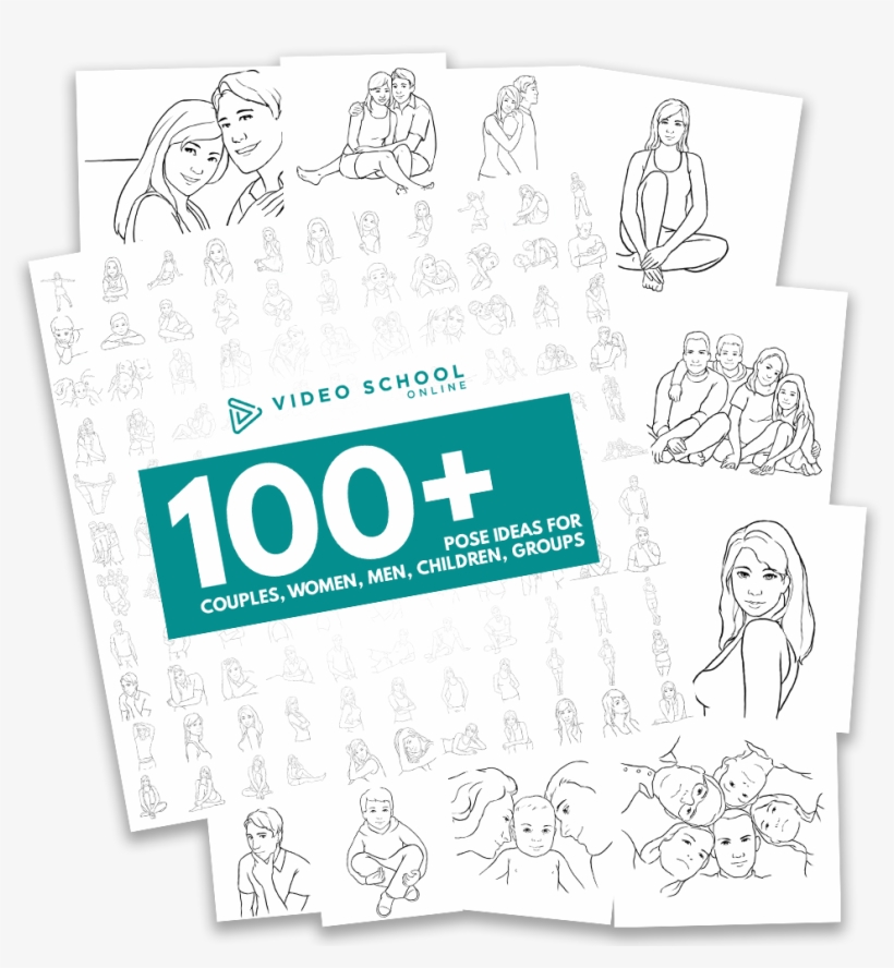 Download 100 Posing Ideas In Pdf Form - Poses For Photography Pdf, transparent png download