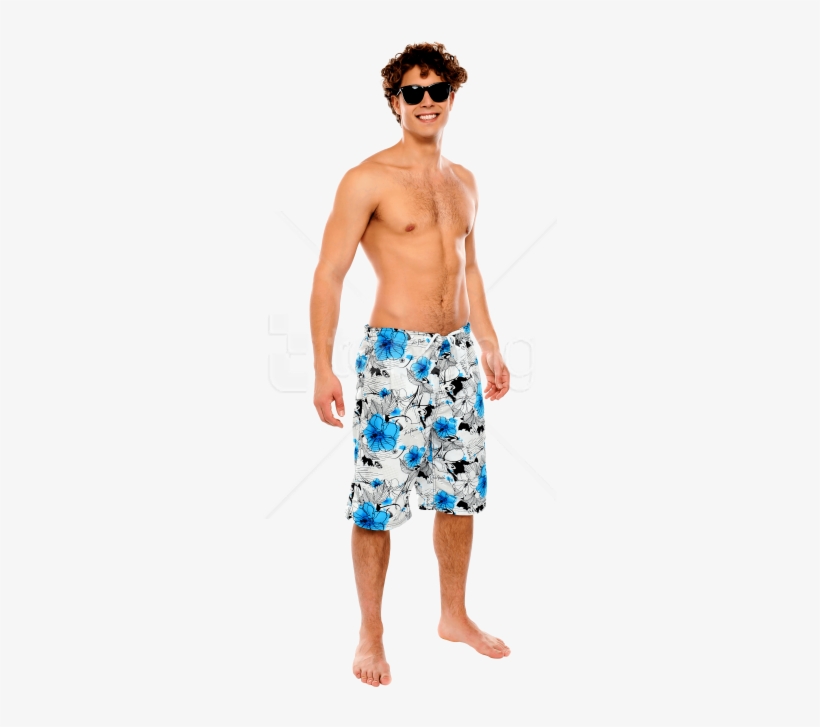 Free Png Download Cool Guy Png Images Background Png - Man On Beach Png, transparent png download