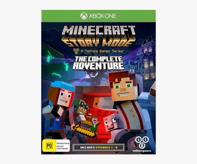 Story Mode The Complete Adventure - Minecraft Story Mode Complete Adventures, transparent png download
