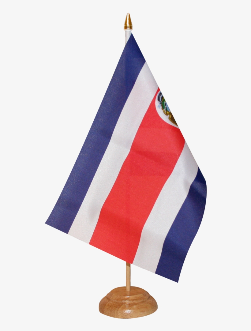 Costa Rica Table Flag - Flag, transparent png download