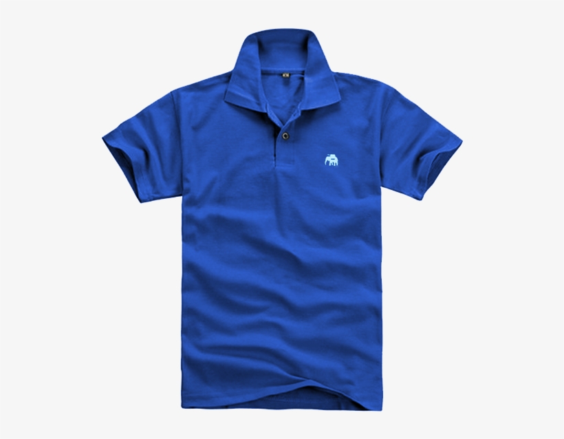 Grey Bunker Royal Blue - Polo Shirt, transparent png download