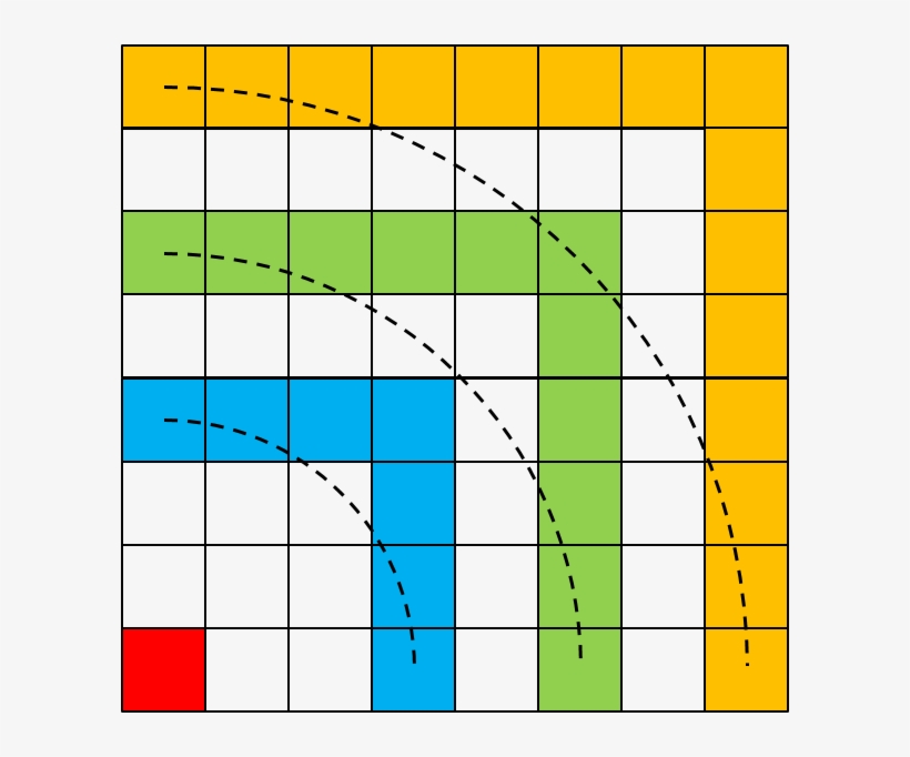 Diagonal Movement Counts As 1 Movement Point - Number, transparent png download