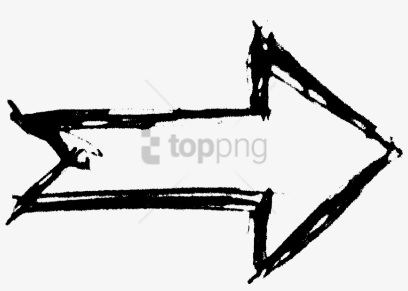 Free Png Drawn Arrow Png Image With Transparent Background - Transparent Drawn Arrow Sketch, transparent png download